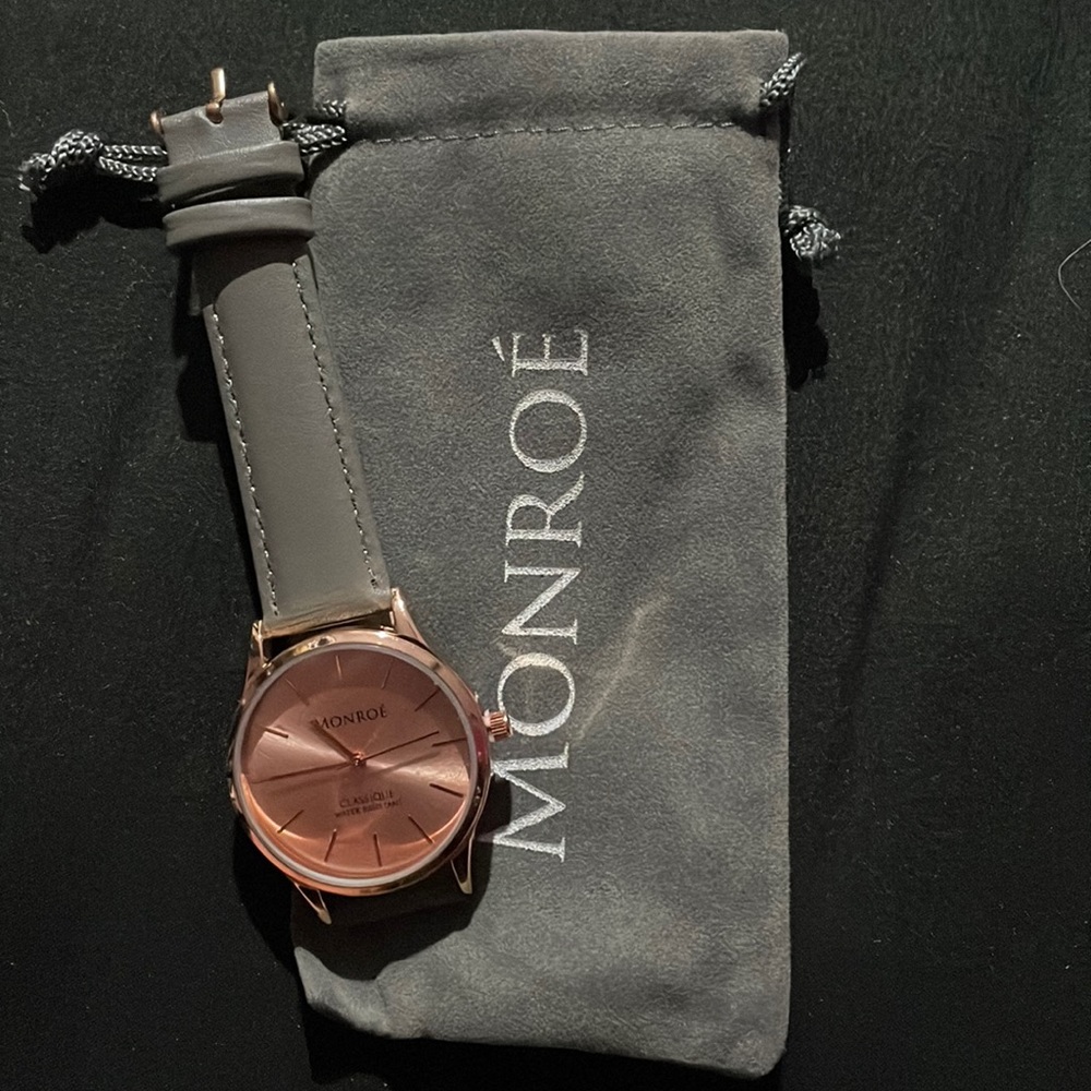 Monroe watch “Sunburst Solerose” - Brand New